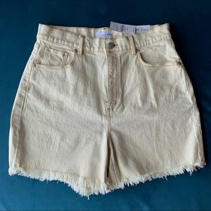 LOFT Women’s High-Waisted Denim Shorts